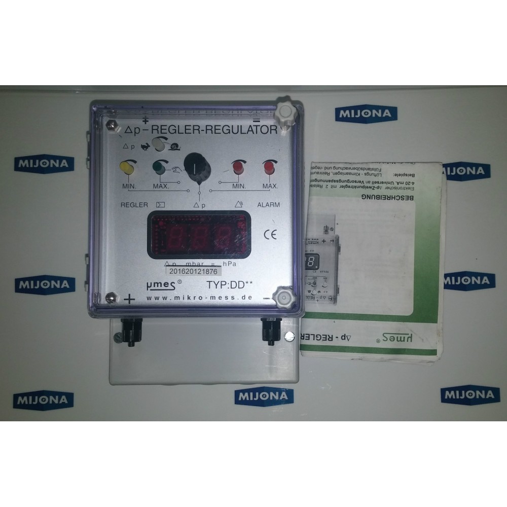 Regler Regulator Typ: DDU-3-30-2-D-24DC-240AC-64-AB-CE Mikro Mess GMBH