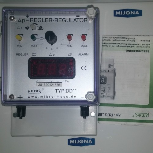 Regler Regulator Typ: DDU-3-30-2-D-24DC-240AC-64-AB-CE Mikro Mess GMBH