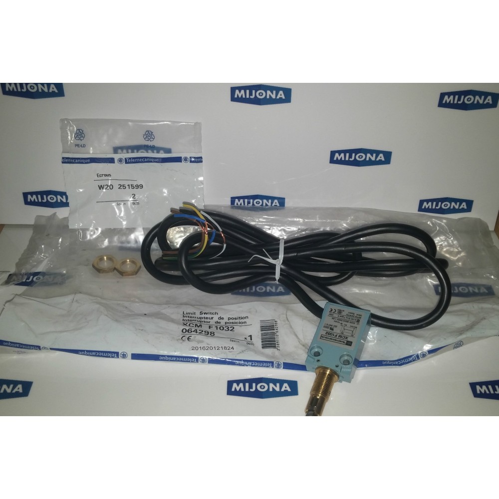 Telemecanique 064298 XCM F1032 Endschalter mit Rollen 240 V 1,5A Telemecanique 064298 XCM F1032 Endschalter mit Rollen 240 V 1,5A