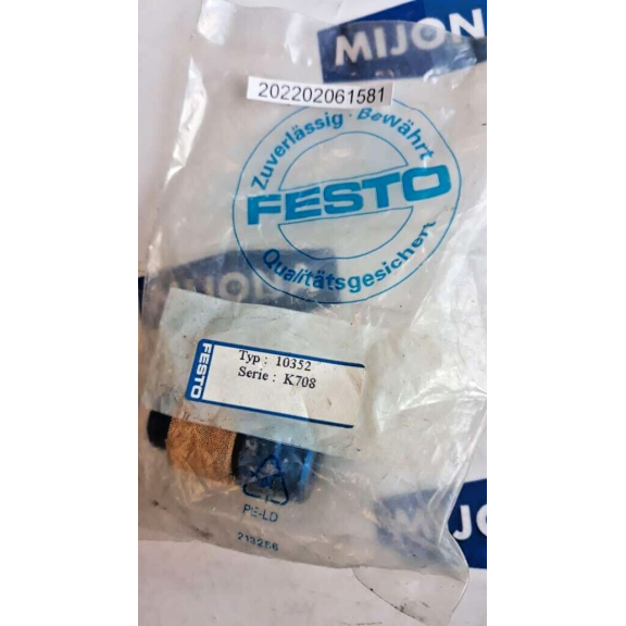 Festo  10352 GRE-1/4 Exhaust Air Flow Control Valve G1/4 0-10bar