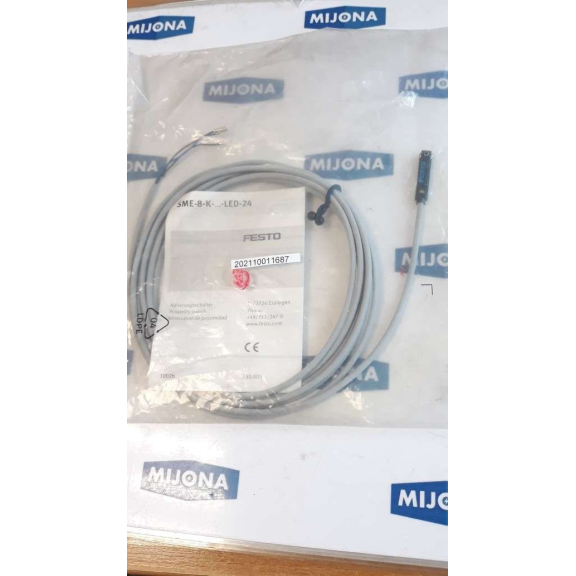FESTO 150855 Proximity switch SME 8 K LED 24 FESTO 150855 Proximity switch SME 8 K LED 24