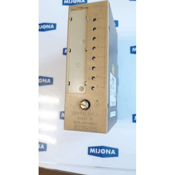 Siemens 6ES5 431 8MA11 SIMATIC S5 DIGITAL OUTPUT 8X24C DC 6ES5431-8MA11 Siemens 6ES5 431 8MA11 SIMATIC S5 DIGITAL OUTPUT 8X24C DC 6ES5431-8MA11