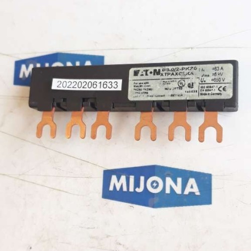 EATON B3 0 2 PKZ0 XTPAXCLKA2 63A 6KV 690V L=90MM