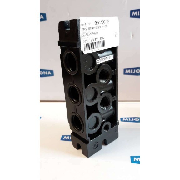 REXROTH MECMAN PNEUMATIK 02W23 Grundplatte 5802750000 New old stock