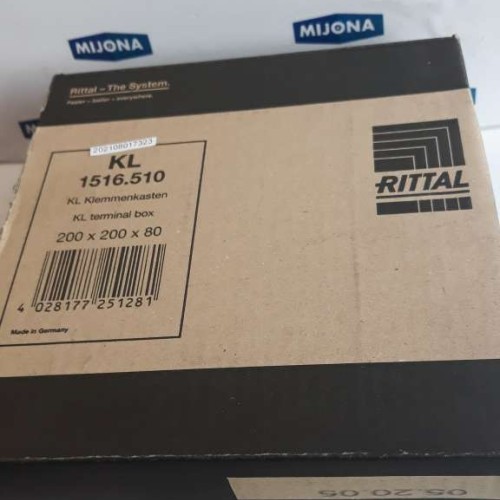 Rittal KL 1516 510 KL TERMINAL BOX KL KLEMMENKASTEN 200X200X80