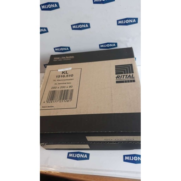 Rittal KL 1516 510 KL TERMINAL BOX KL KLEMMENKASTEN 200X200X80