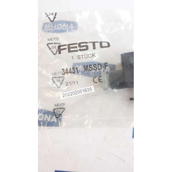 Festo 34431 MSSD F plug socket Festo 34431 MSSD F plug socket
