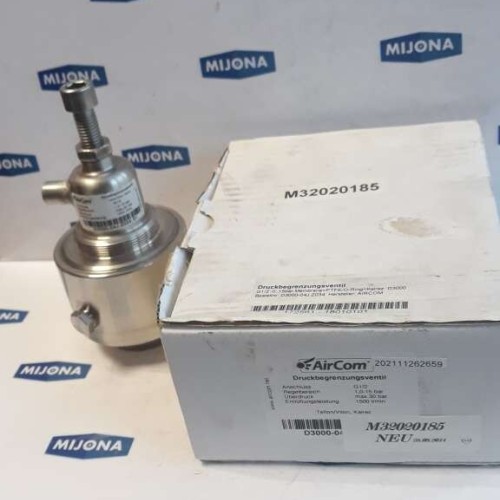 AIRCOM D3000 04J Z034 01 G1/2 1-15BAR DRUCKBEGRENZUNGSVENTIL NEW OLD STOCK