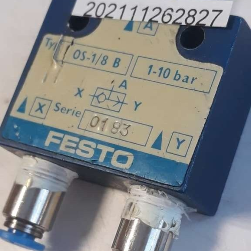 FESTO OS 1 8 B SERIE 0183 1 -10BAR 0S-1/8 B