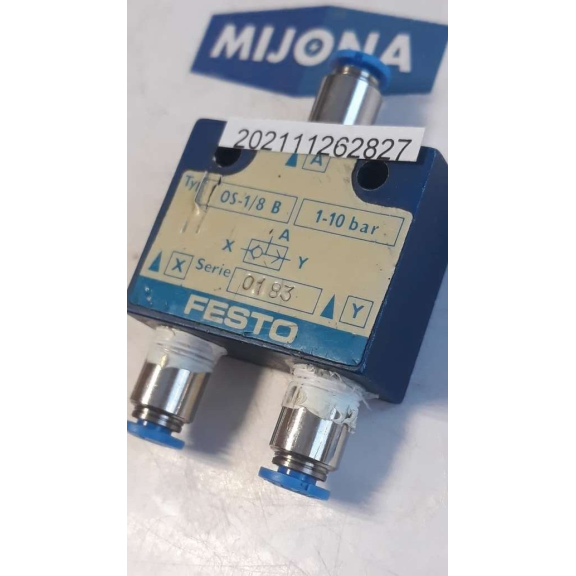 FESTO OS 1 8 B SERIE 0183 1 -10BAR 0S-1/8 B