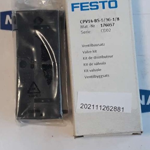 Festo CPV14 BS 5 3G 1 8 SOLENOID VALVE MAGNETVENTIL 176057 NEW OLD STOCK Festo CPV14 BS 5 3G 1 8 SOLENOID VALVE MAGNETVENTIL 176057 NEW OLD STOCK