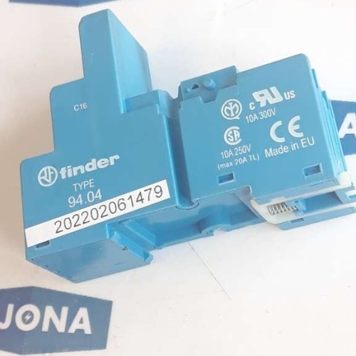 FINDER TYPE 94 04 SOCKET 10A 250VAC 94.04 FINDER TYPE 94 04 SOCKET 10A 250VAC 94.04
