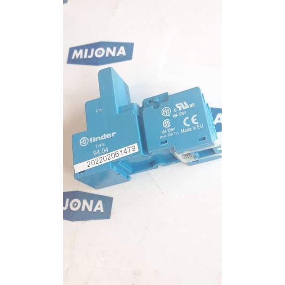 FINDER TYPE 94 04 SOCKET 10A 250VAC 94.04