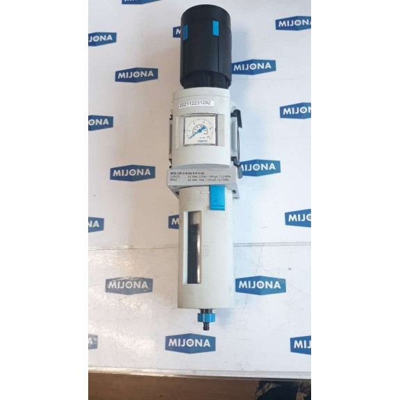 Festo MS6 LFR 3 8 D6 E R V AS 529222 12BAR 180PSI 1,2MPA 7BAR 105PSI 0,7MPA