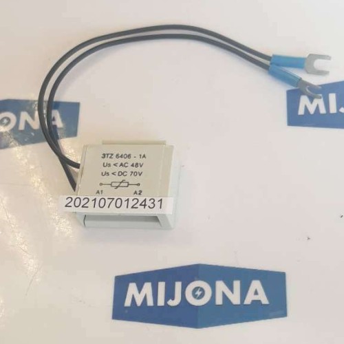 Siemens 3TZ6406 1A AC 48V DC 70V Surge Supressor Siemens 3TZ6406 1A AC 48V DC 70V Surge Supressor