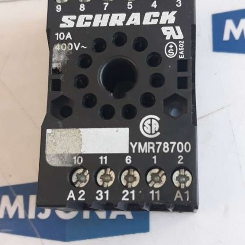 SCHRACK YMR78700  Relay socket