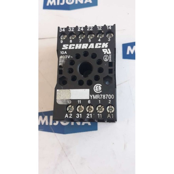 SCHRACK YMR78700  Relay socket