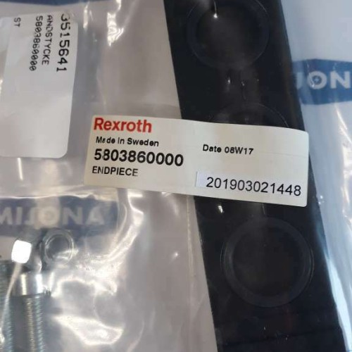 REXROTH 08W17 5803860000 endpiece