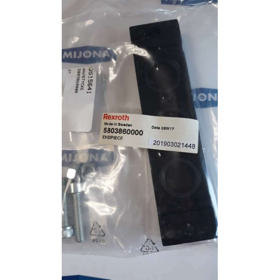 REXROTH 08W17 5803860000 endpiece REXROTH 08W17 5803860000 endpiece