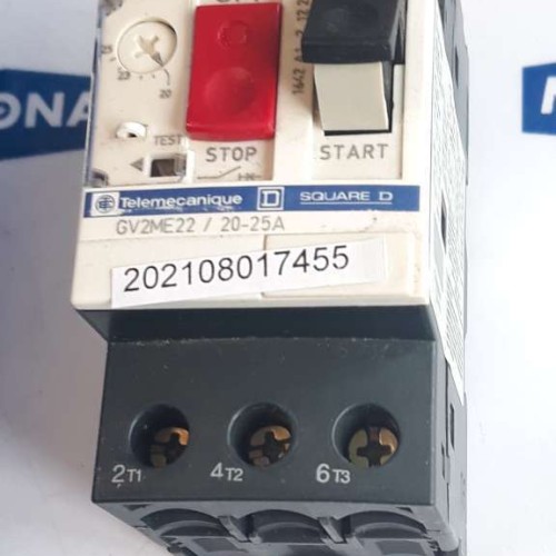 Telemecanique Square D Motorschutzschalter GV2ME22 20-25A 6kv