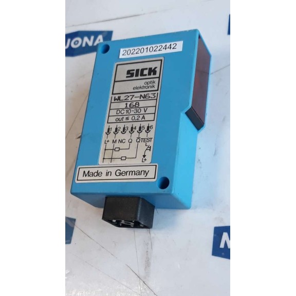 SICK WL27 N63  WL27-N63 DC10 30V 0.2A Photoelectric Sensor Switch