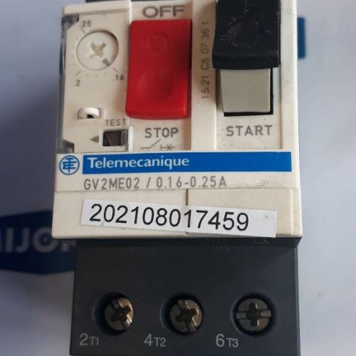 Telemecanique Motorschutzschalter GV2ME02 0,16-0,25A