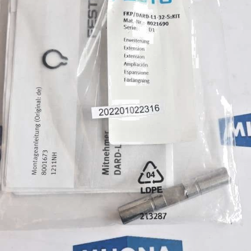FESTO FKP DARD L1 32 S KIT 8021690 EXTENSION ERWEITERUNG NEW OLD STOCK FESTO FKP DARD L1 32 S KIT 8021690 EXTENSION ERWEITERUNG NEW OLD STOCK