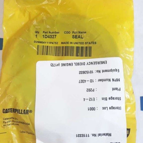 CAT SEAL 1D4327 (new old stock)