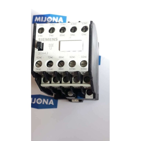 SIEMENS 3TH4394 0A 5S 5O 5NO 5NC CONTACTOR COIL 230V 50HZ 277V 60V 3TH43