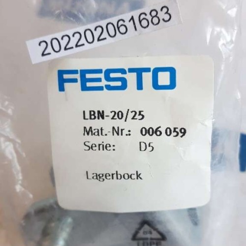 Festo LBN 20 25 006059 LAGERBOCK Festo LBN 20 25 006059 LAGERBOCK