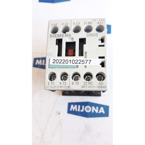 Siemens SIRIUS 3RT1017 1BB42 CONTACTOR (NEW OLD STOCK)