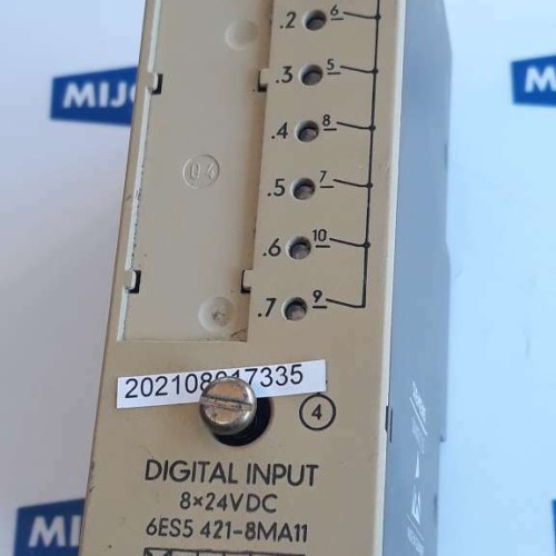Siemens DIGITAL INPUT 8X24VDC 6ES5 421 8MA11 SIMATIC S5 6ES5421-8MA11 Siemens DIGITAL INPUT 8X24VDC 6ES5 421 8MA11 SIMATIC S5 6ES5421-8MA11