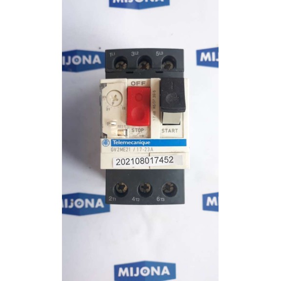 Telemecanique Motorschutzschalter GV2ME21 17-23A 6KV 50-60hz