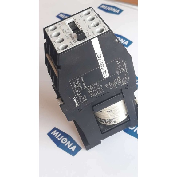 SIEMENS 3TH4253 0B 5S+3O 5NO+3NC CONTACTOR 3TH4253-0B COIL 24V 0.8-1.2 DC