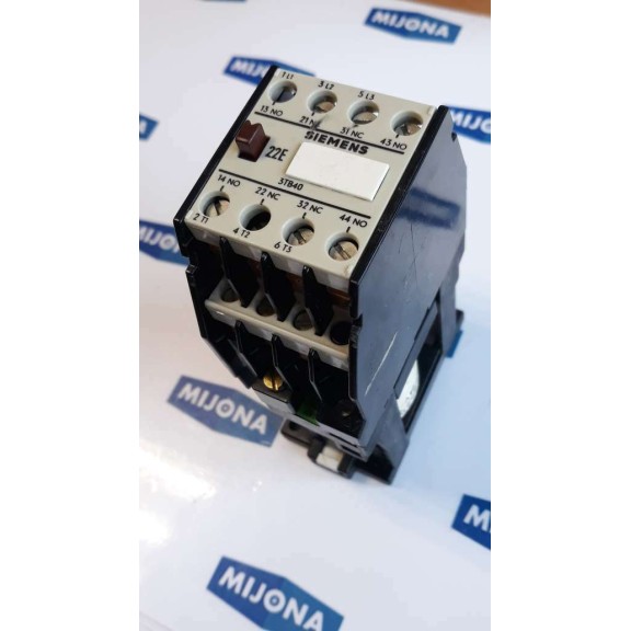 SIEMENS 3TB4017 08 2S 2O 2NO 2NC CONTACTOR COIL 24V DC 3TH80 83 22E