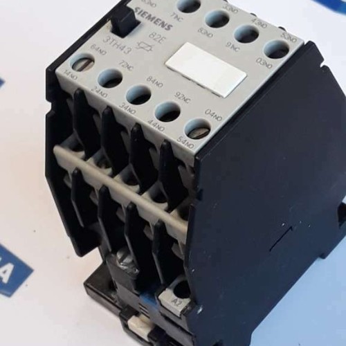 SIEMENS 3TH4382 0H 8S 2O 8NO 2NC CONTACTOR COIL 230V 220V 50HZ 3TH43