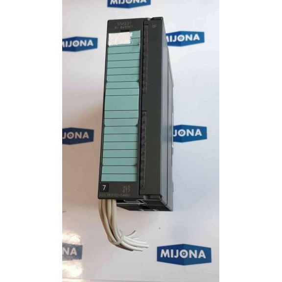 SIEMENS simaticS7 MODULE 6ES7 331 7KF02 0AB0 SM331 AI 8X12BIT 6ES7331-7KF02-0AB0