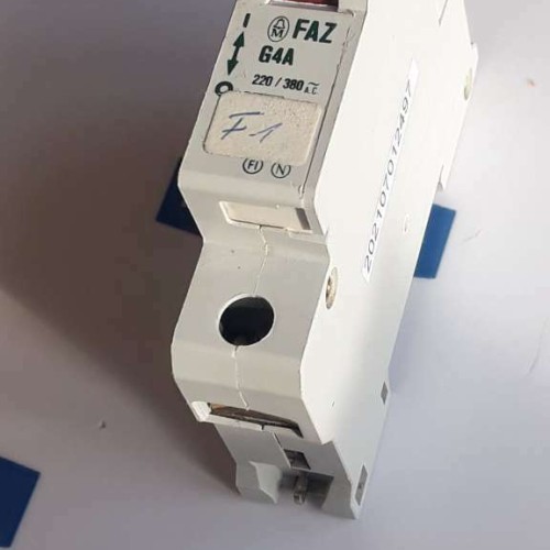MOELLER FAZ G4A 220 380V AC BS 3871 240 415 AC 1-Pole Circuit Breaker