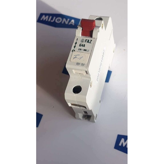 MOELLER FAZ G4A 220 380V AC BS 3871 240 415 AC 1-Pole Circuit Breaker