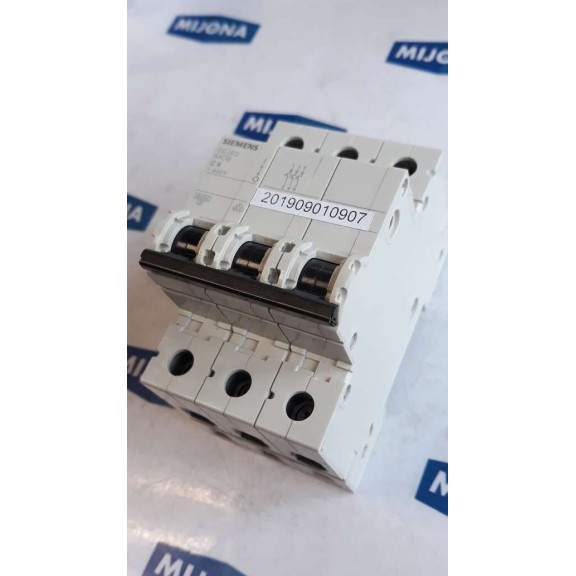Siemens 5SJ6304 7KK20 Leitungsschutz Schutzschalter 5SJ63 MCB C4 400V IEC 60898