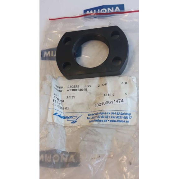 LIDECO KALLER 230955 e130014645 FTM 250 Fläns (NEW OLD STOCK) LIDECO KALLER 230955 e130014645 FTM 250 Fläns (NEW OLD STOCK)