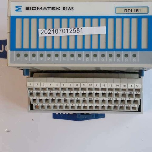 SIGMATEK DIAS DDI 161 KLEMMENMODUL TERMINAL MODULE