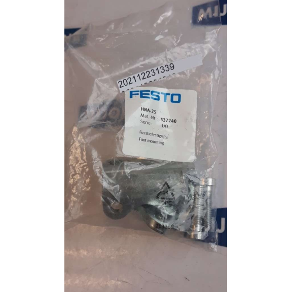 Festo HNA 25 537240 FOOT MOUNTING FUSSBEFESTIGUNG