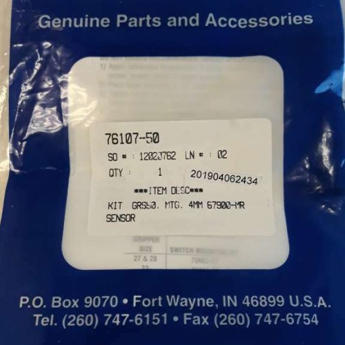 PHD 76107 50 Proximity switch mounting