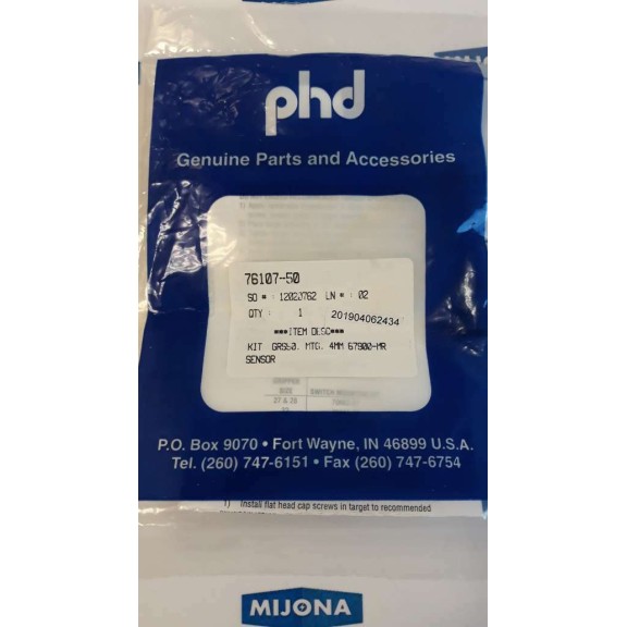 PHD 76107 50 Proximity switch mounting