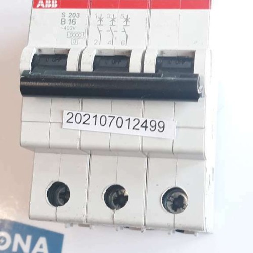 ABB S203 B16 Circuit Breaker S203B16 235 440V AC 50 60HZ