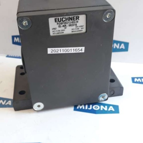 Euchner RGBF05D12 7502 M LIMIT SWITCH 082315 AC15 230V DC13 24V Euchner RGBF05D12 7502 M LIMIT SWITCH 082315 AC15 230V DC13 24V