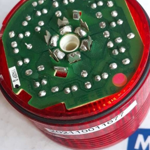 PATLITE LME 510 STACKLIGHT  MODULE 100 VAC SIGNAL LIGHT red