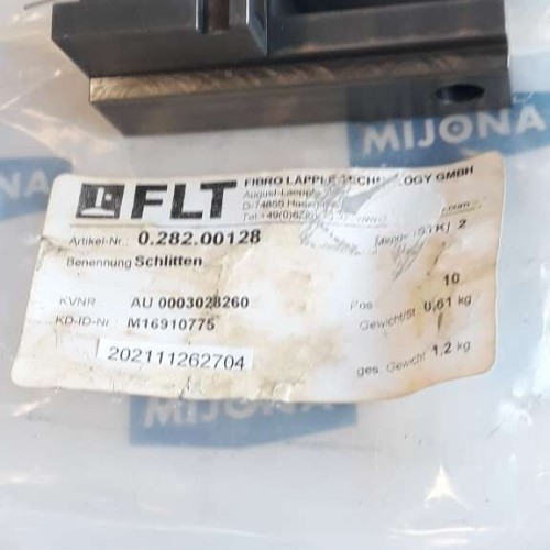 FLT FIBRO LÄPPLE TECHNOLOGY 0 282 00128 SCHLITTEN  (new old stock)