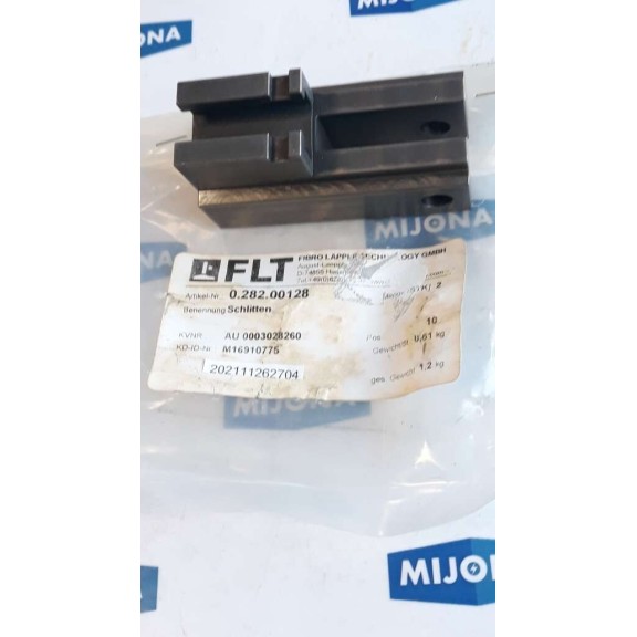 FLT FIBRO LÄPPLE TECHNOLOGY 0 282 00128 SCHLITTEN  (new old stock)